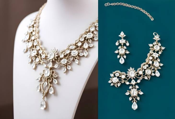 Exquisite Bridal Necklace Set for the Perfect Wedding Day